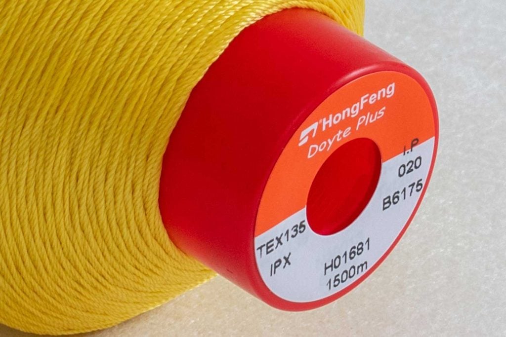 bonded polyester thread