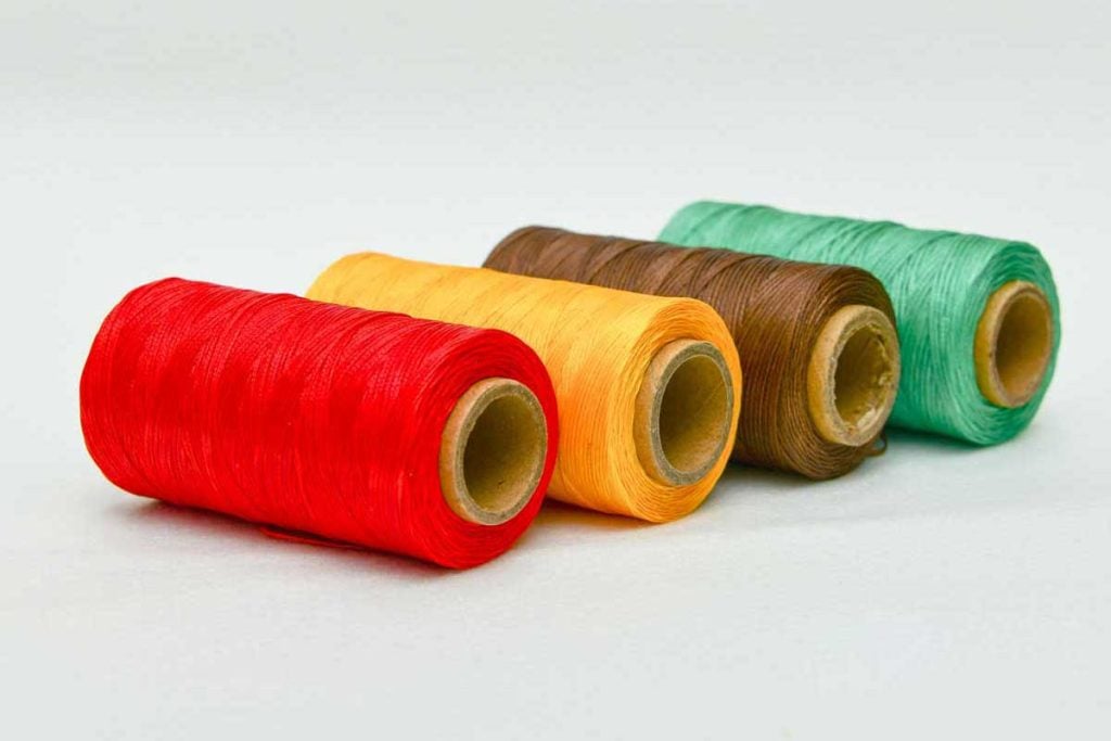 Waxed Polyester Thread For Sewing Leather